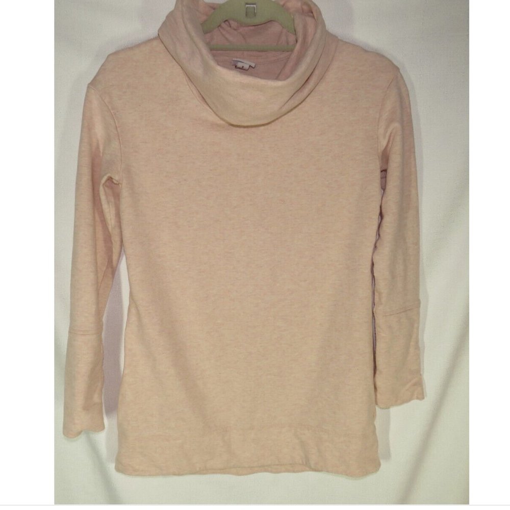 Merona Blush Long Sleeve Turtleneck, Soft & Stretchy, Size Small, GUC
